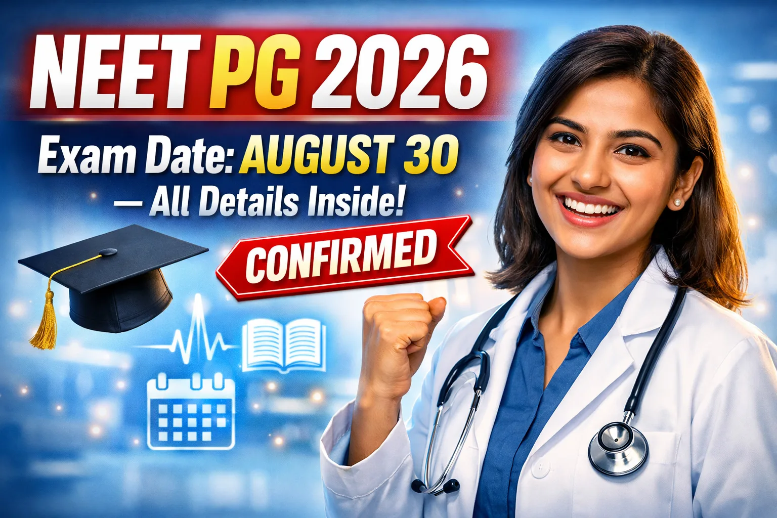 NEET PG 2026 Exam Date Out: August 30 Confirmed, Registration Timeline, Eligibility, and Essential Details