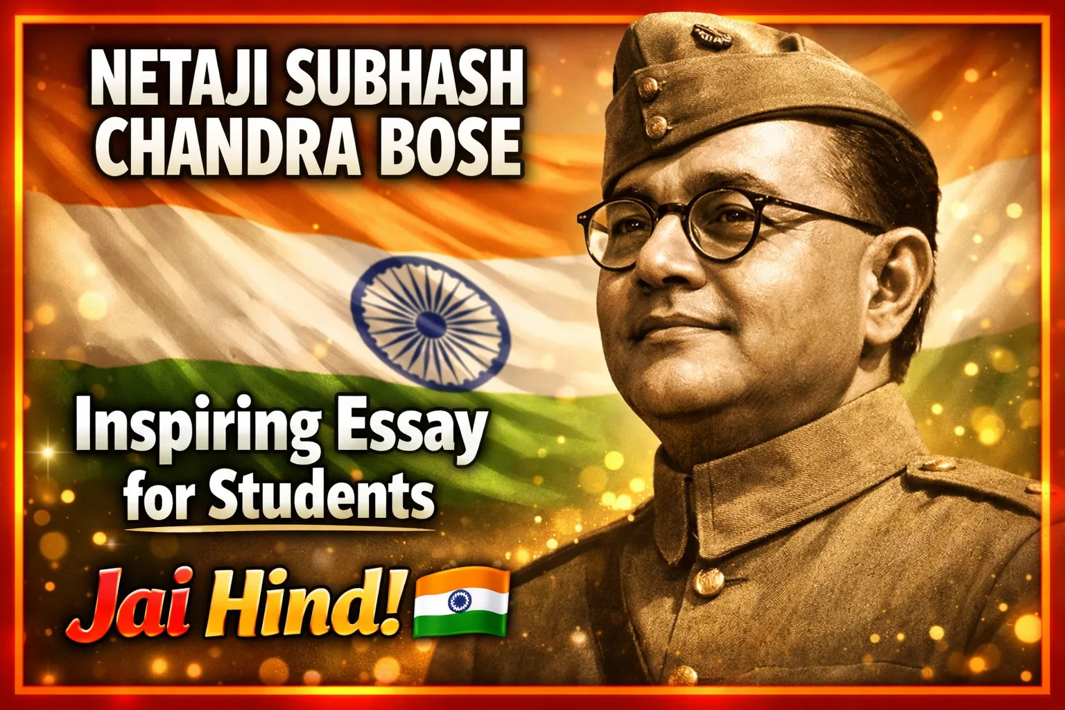 Essay on Subhash Chandra Bose in 1000 Words