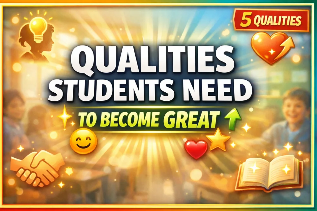 Good Qualities That Students Should Develop Essay