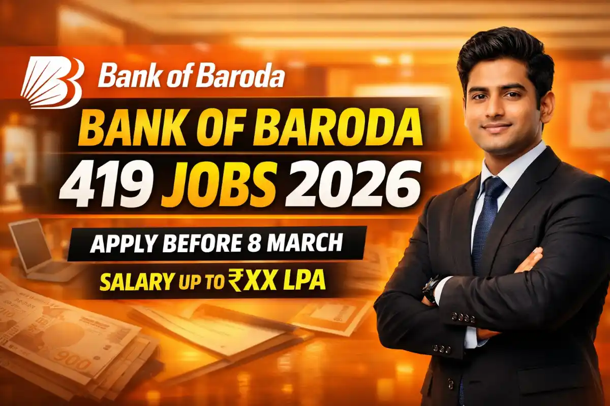Bank of Baroda Professionals Recruitment 2026: Salary, Eligibility & Apply Online Details Inside